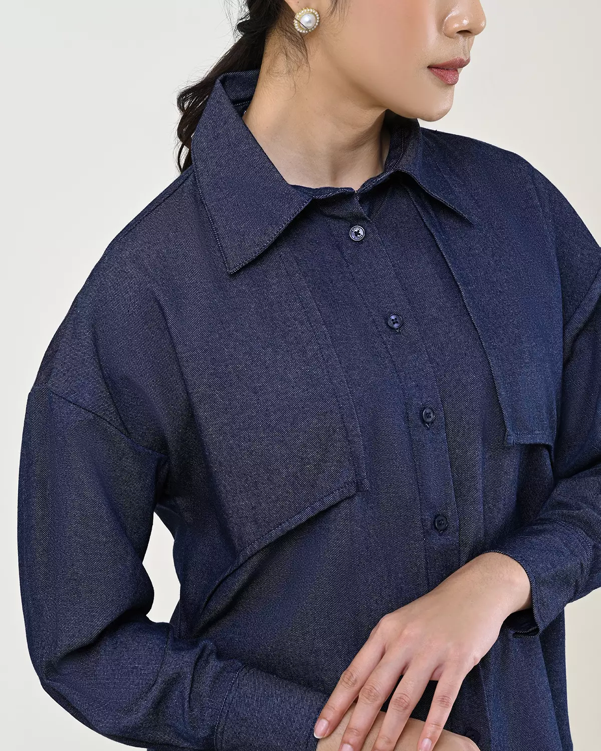 Geulis.id KIRAN SHIRT - Darkdenim