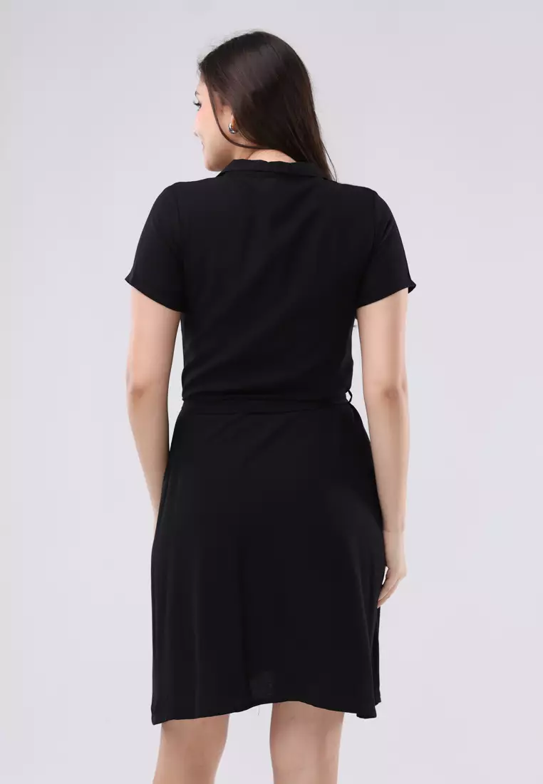 Boldtwill Rayon Short Sleeves Dress
