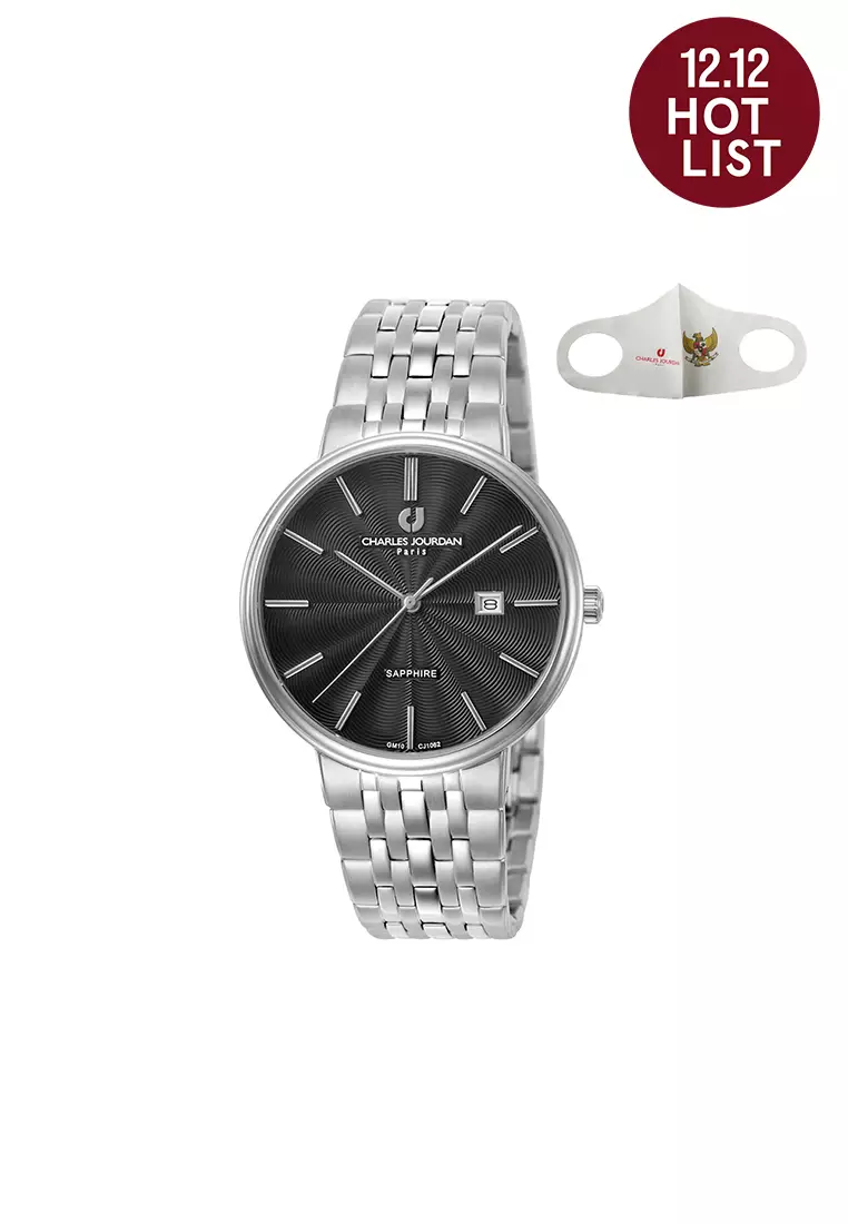 Jam Tangan Charles Jourdan  Jam Tangan Pria CJ1062-1332 Original