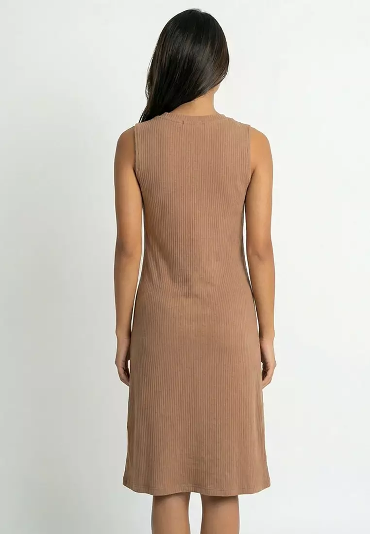 Jaycel Textured Ribbed Dress