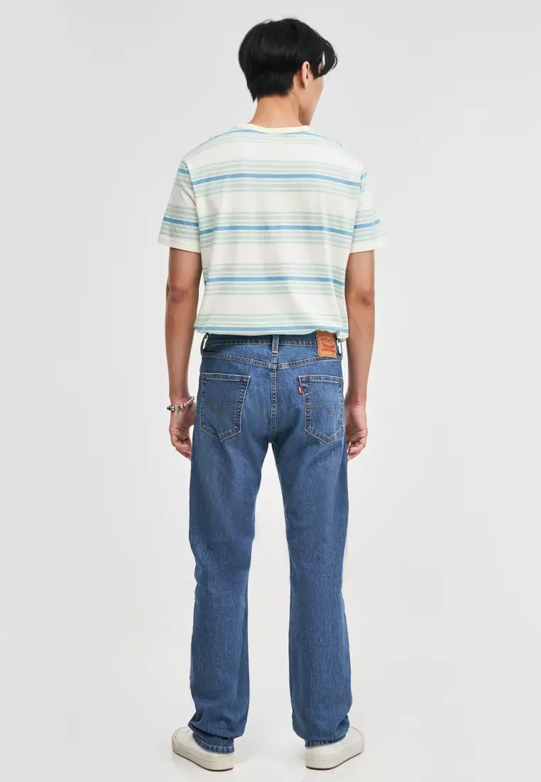 Men's levi's 505 regular jeans online