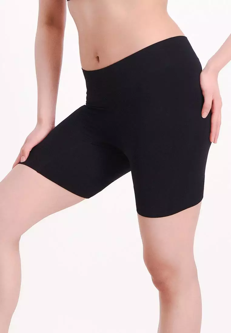 Women's Seamless Shapewear Cycling Shorts Light Support