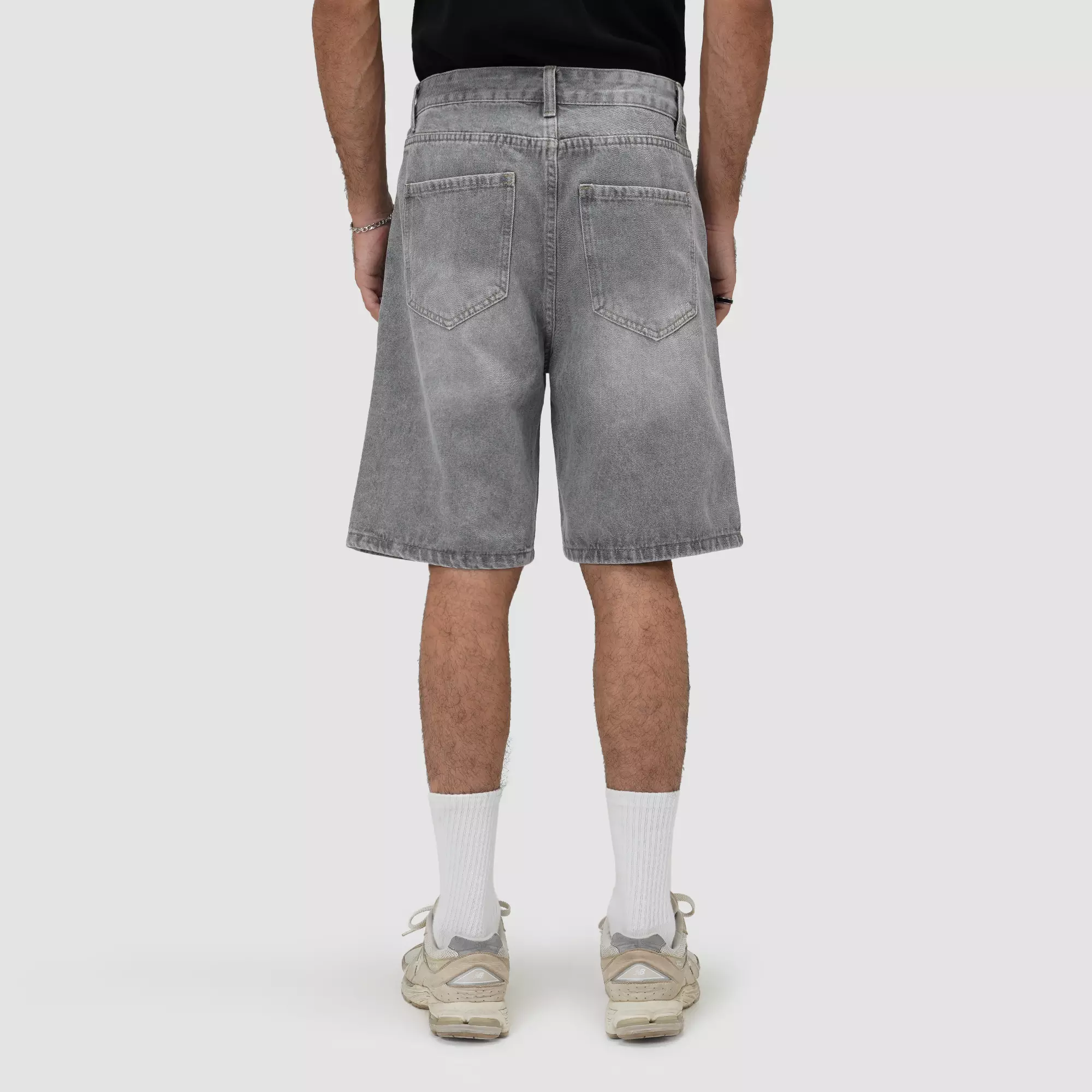 CELCIUS Celana Denim Pendek Washed Reguler Fit I31000455C Grey