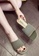Twenty Eight Shoes green Knitted Fabric Crystal Heeled Sandals VS86 40220SHEABE438GS_3
