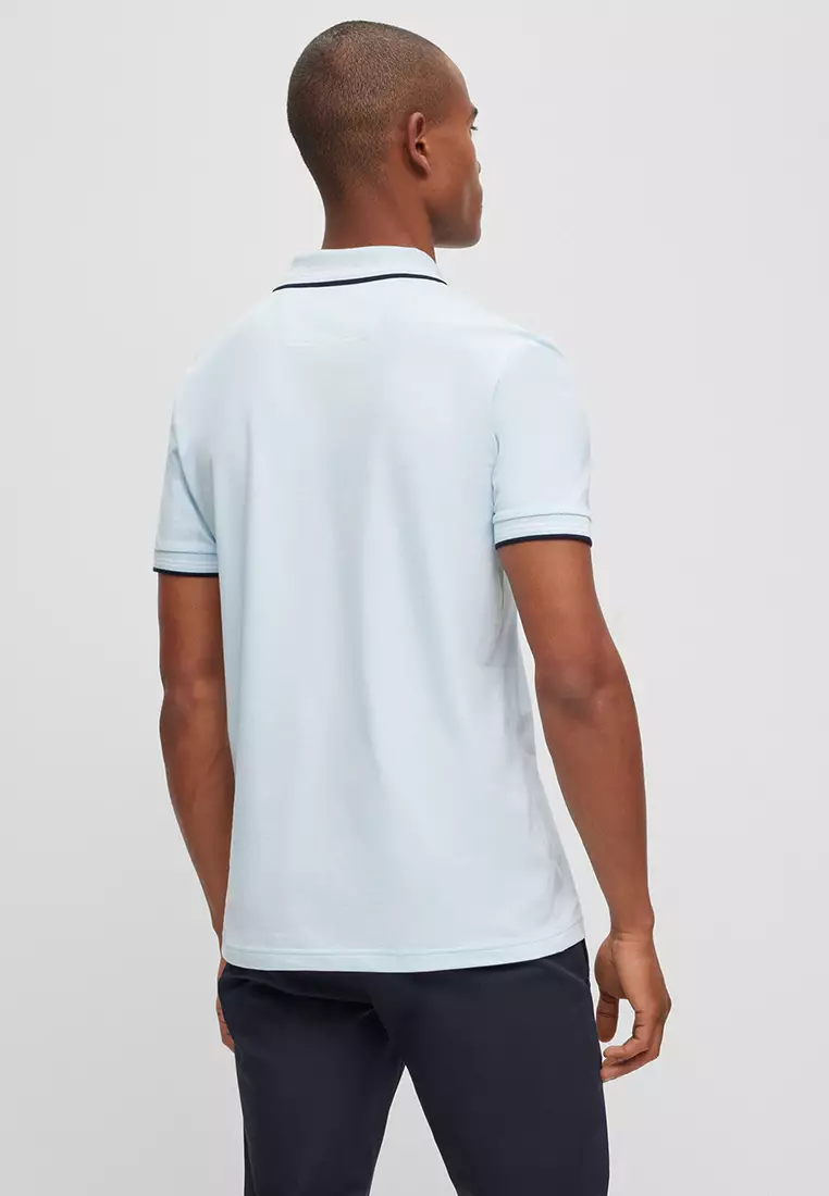 Buy BOSS Paul Curved Polo Shirt 2024 Online | ZALORA Philippines