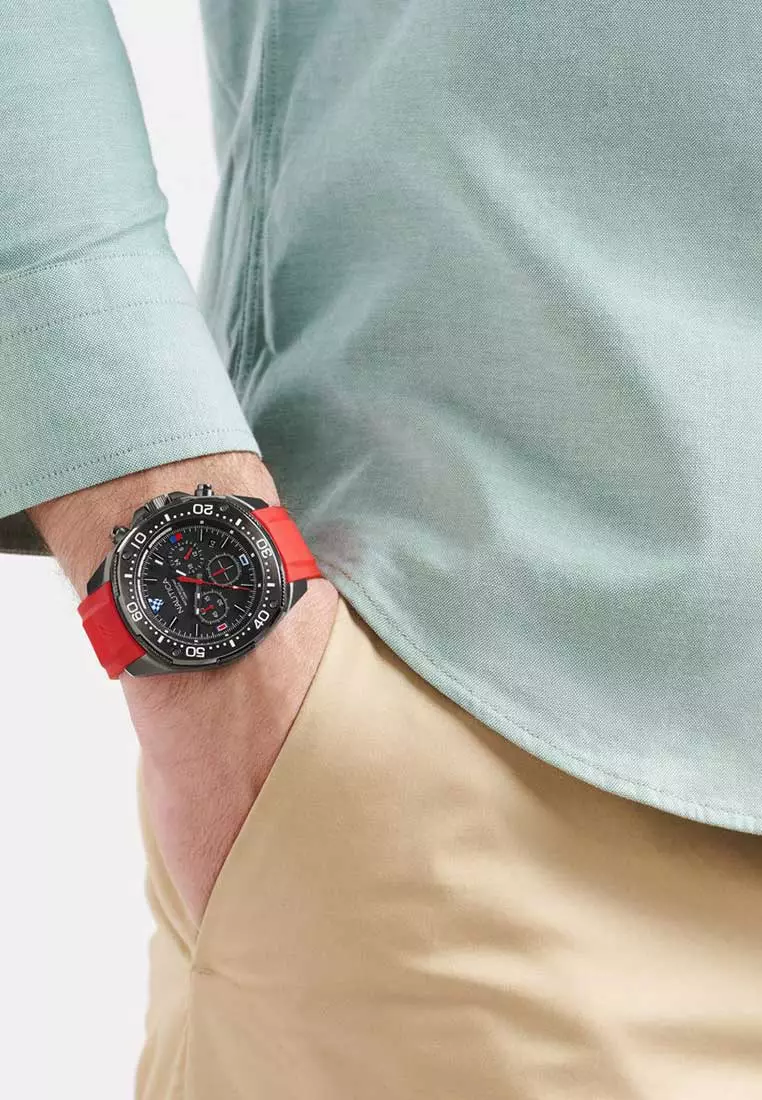 Nautica Gents BoxSet Watch NCT BlueSail- NAPBSF409