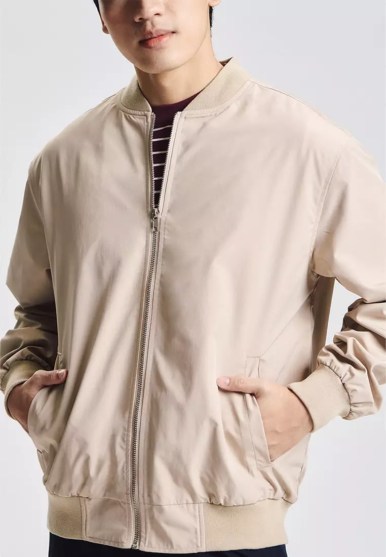 Essentials Relaxed Bomber Jacket