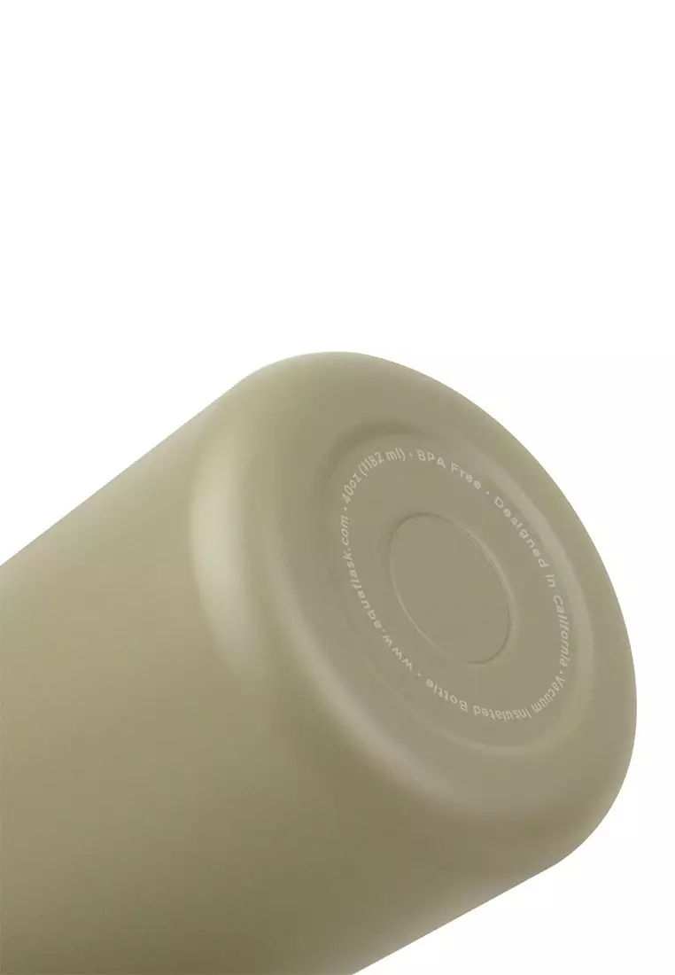 40oz Wide Mouth Water Bottle Sand