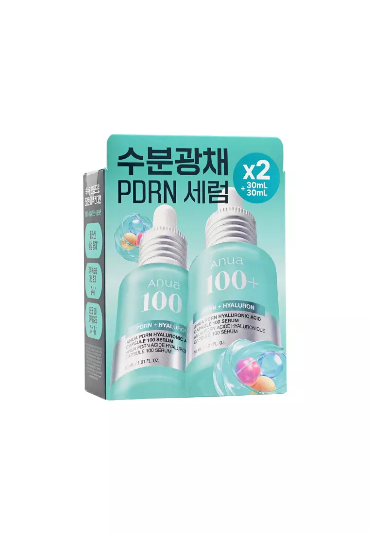 Buy Anua Anua PDRN Hyaluronic Acid Capsule 100 Serum Set (2pcs