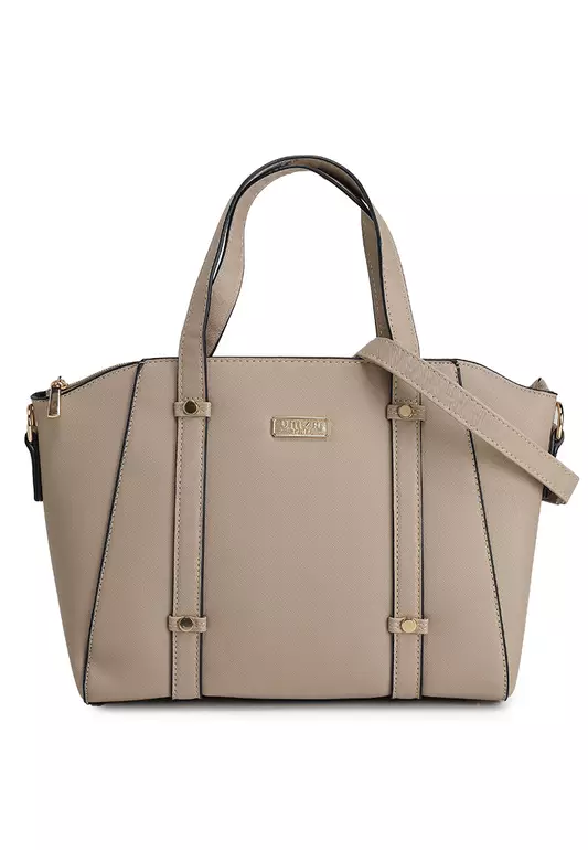 Saffiano Convertible Satchel