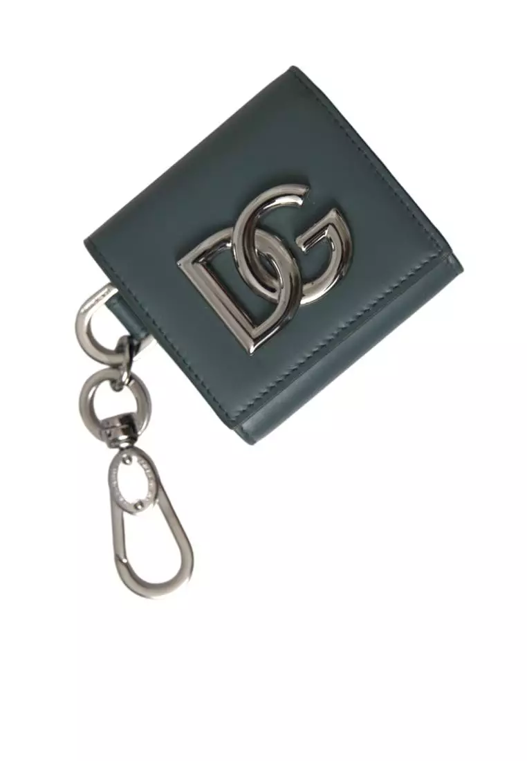 Leather Wallet with Interlocked-DG main image 0