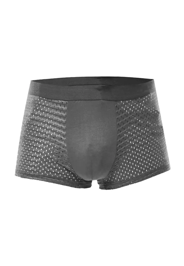 Jaymes Celana Dalam Boxer Brief Pria Size 4PCS Material Polyester ORIGINAL - Multicolor