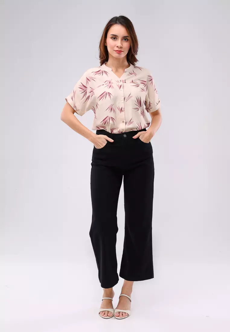 Denim Wide Leg Pants Ladies