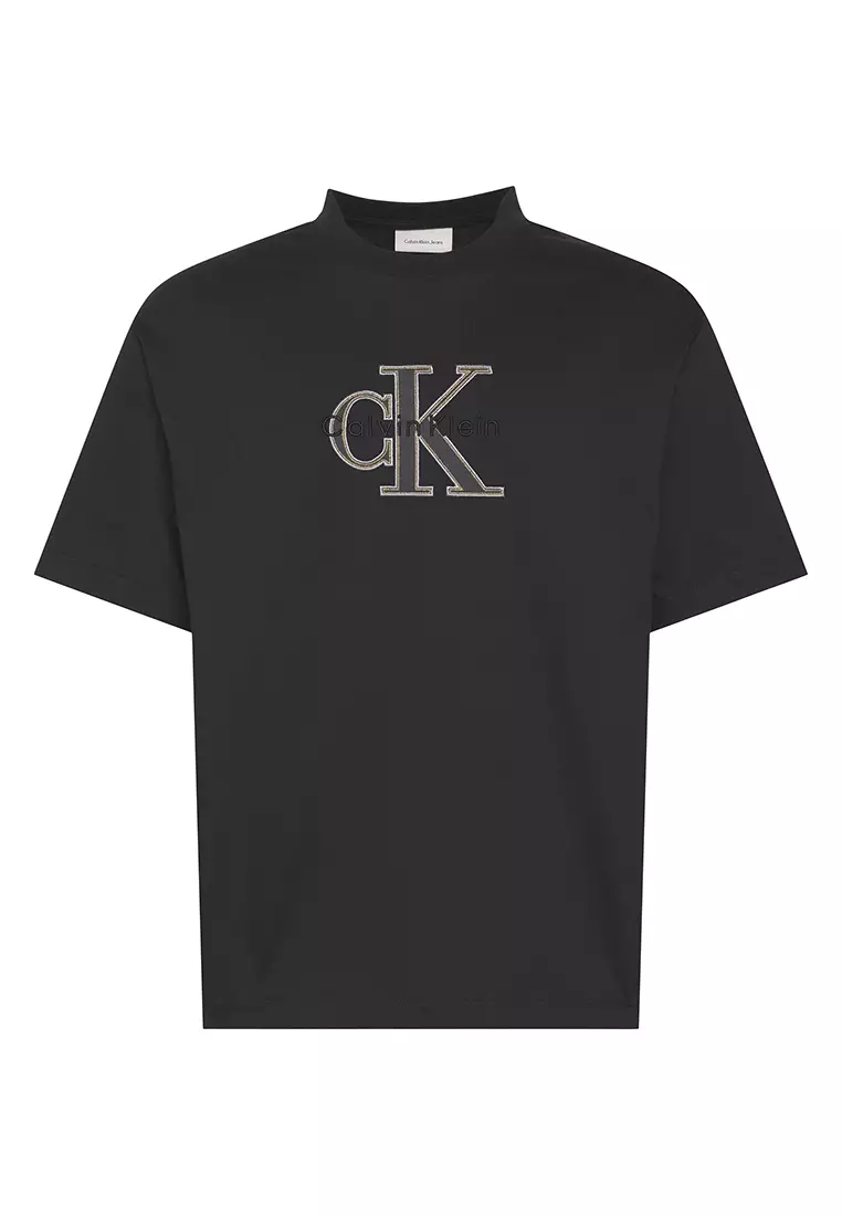 Relaxed Logo Appliqué T-Shirt - Calvin Klein Jeans