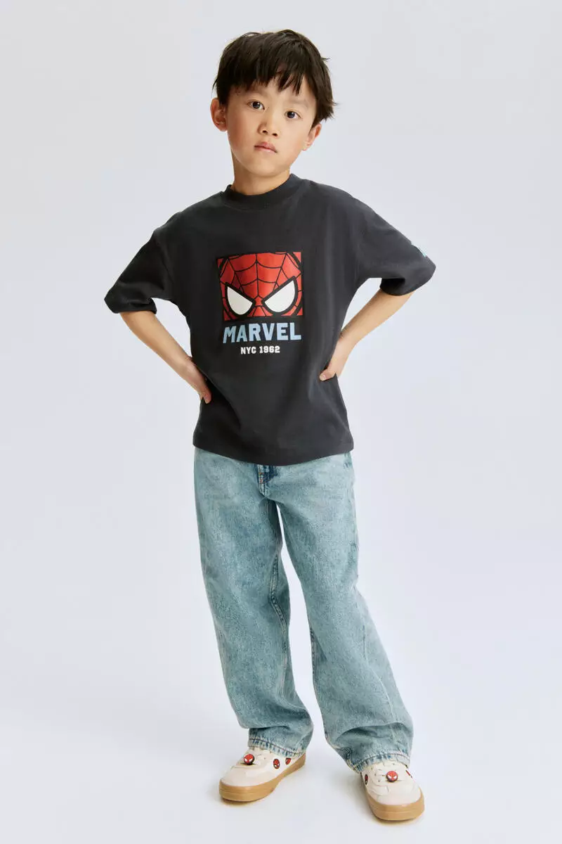 Oversized printed T-shirt
