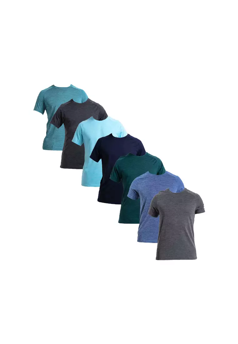 Forest Dri-Fit Quick Dry T Shirt Men Round Neck Sports Tee | 23751-01Black