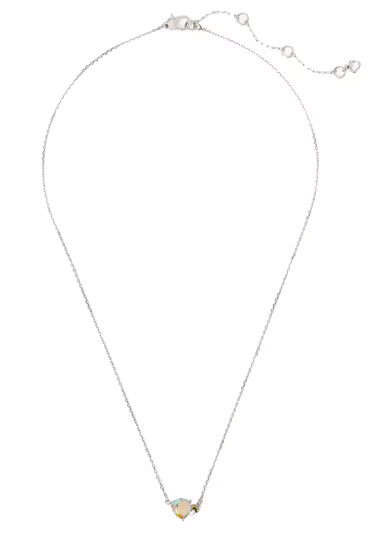 Shine Me Up Pendant Necklace - Neutral Multi KJ391