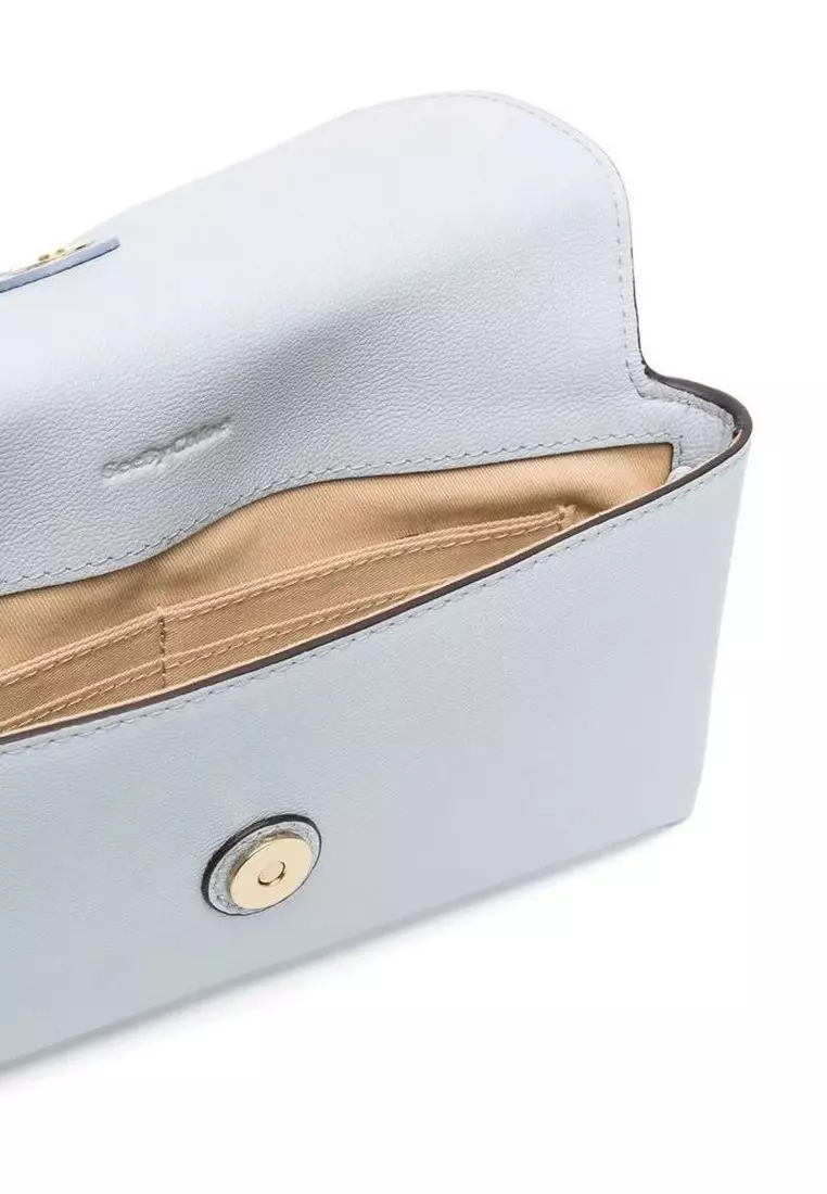 Buy See by Chloe See By Chloe Joan Evening Bag Chain Wallet for Women in Graceful Blue Online