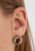 TOUS TOUS Straight Disc Rose Silver Vermeil Earrings with Gemstones A8DA9AC7BC052BGS_5