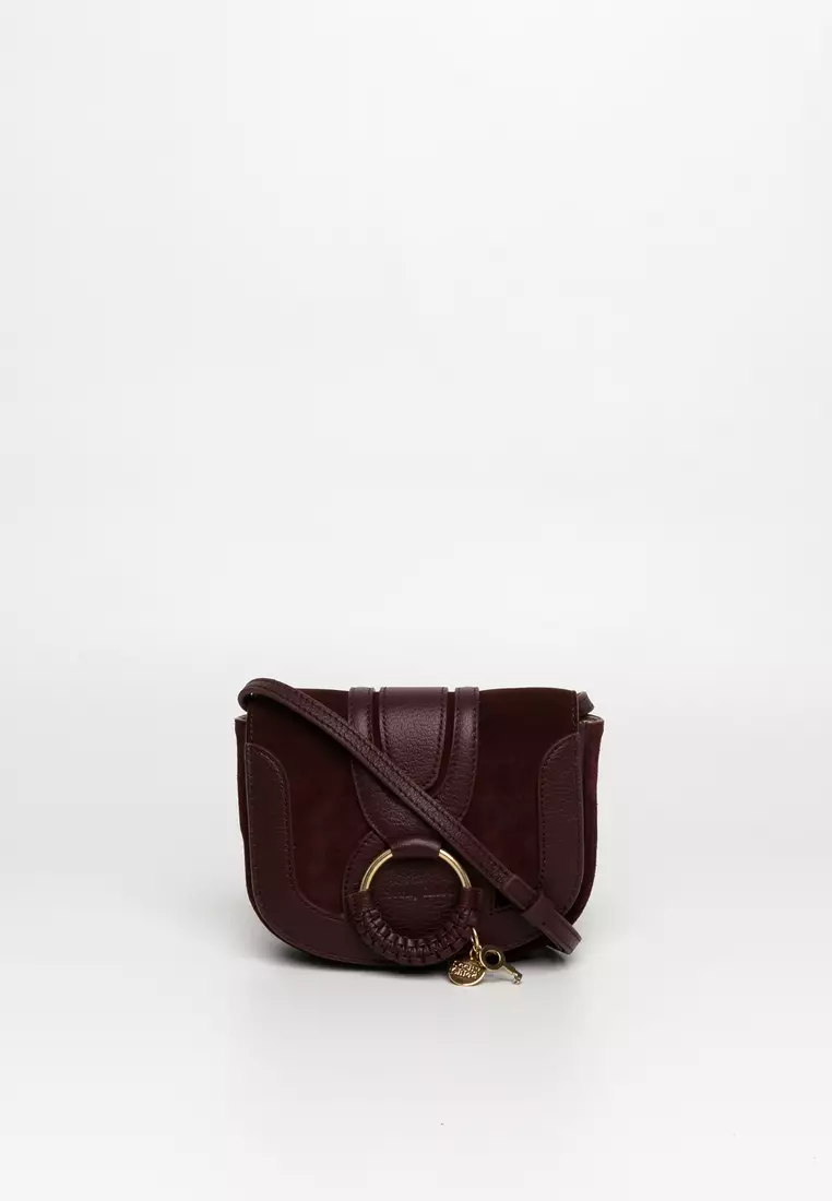 Hana mini suede & leather online crossbody