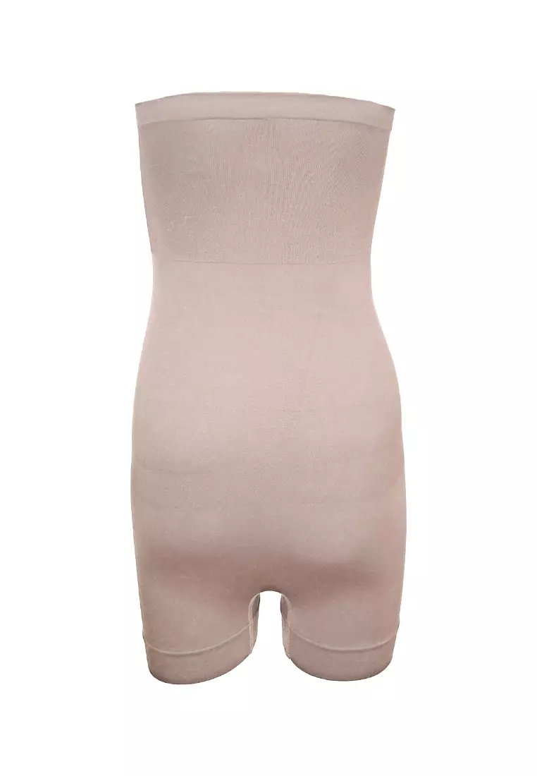 Strapless Sculpting Bodysuit Seamless Shapewear for Women 