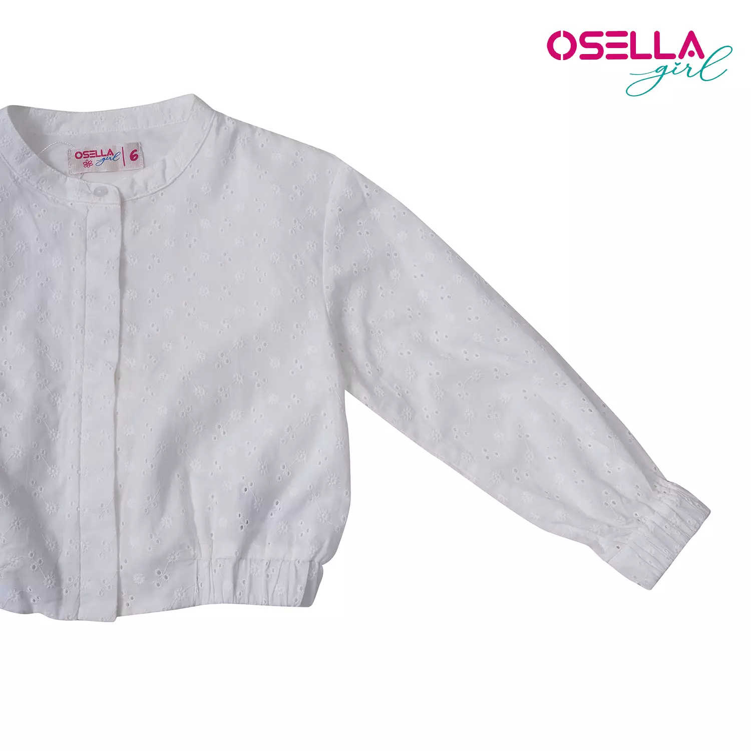 [NEW] Osella Lace Bomber Jacket In White 2361500601 | Jaket Anak Perempuan