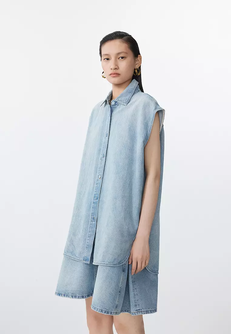 Loose Sleeveless Shirt