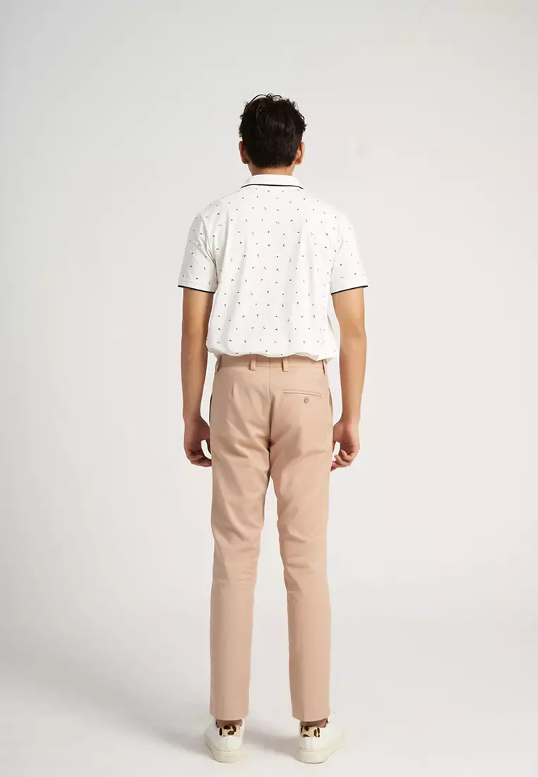 Printed Collar T-Shirt for Men