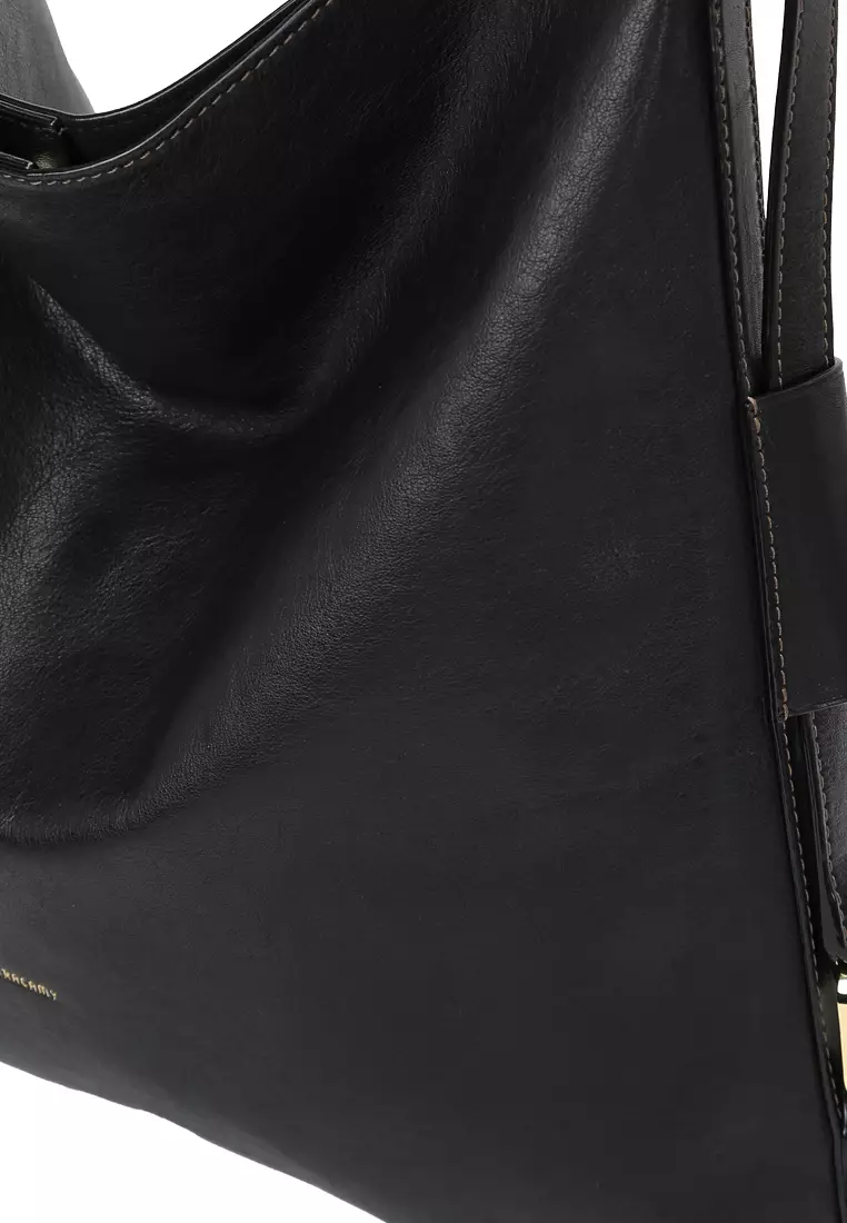 Slouchy Hobo Bag - Black