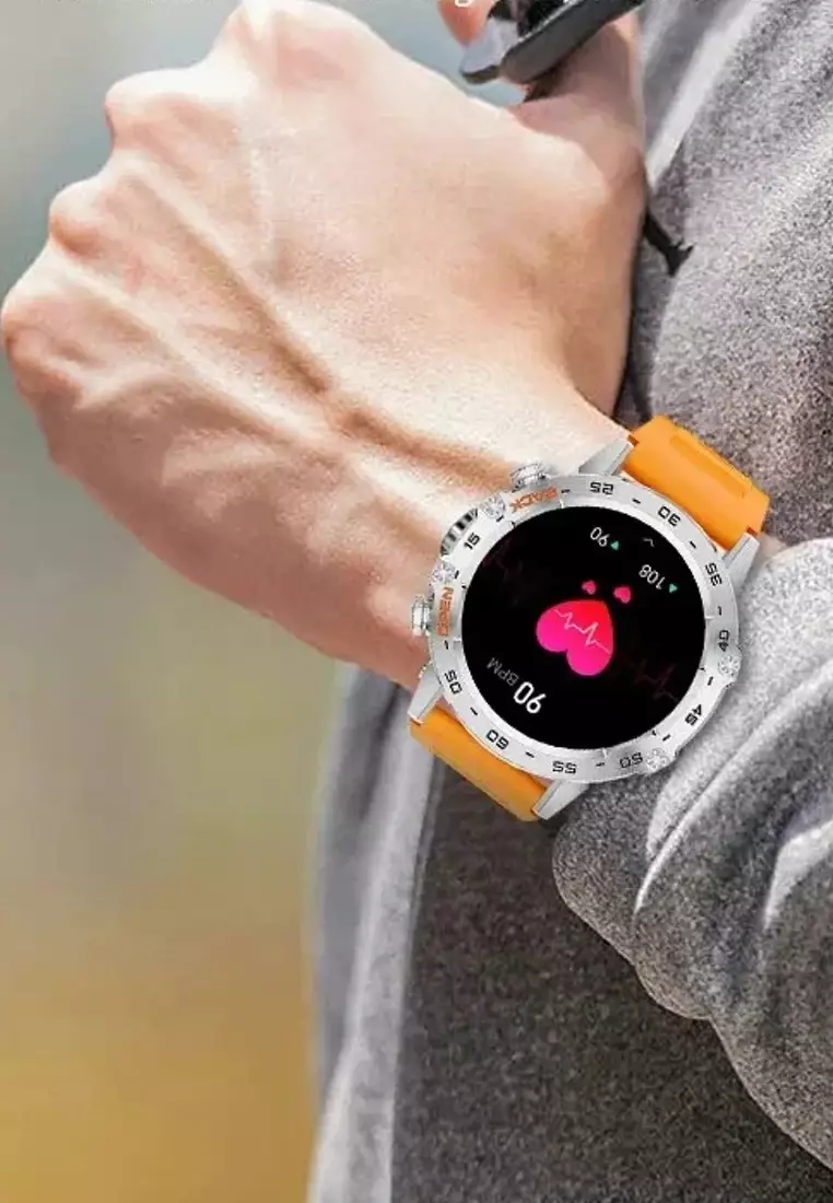 Buy Lige Lige Unisex Smart Watch With Metal Bracelet One Free Rubber Strap Bluetooth Call