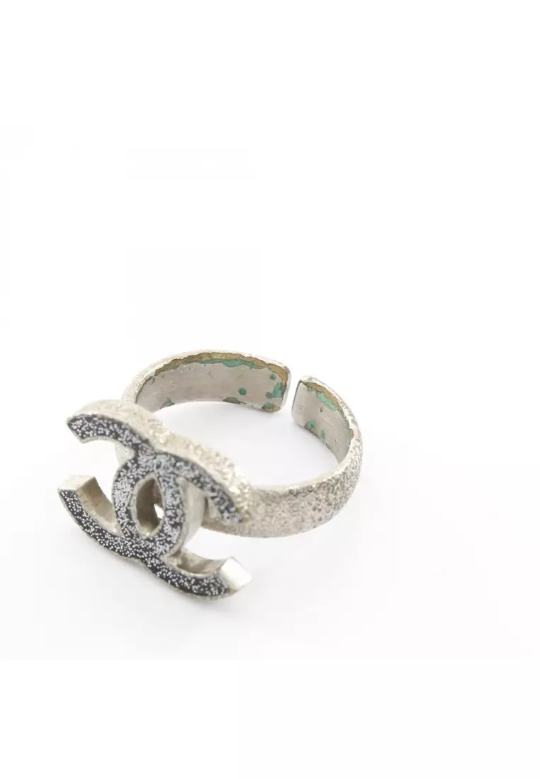 Buy Chanel Pre-Loved Chanel coco mark ring ring Silver B10A 2026