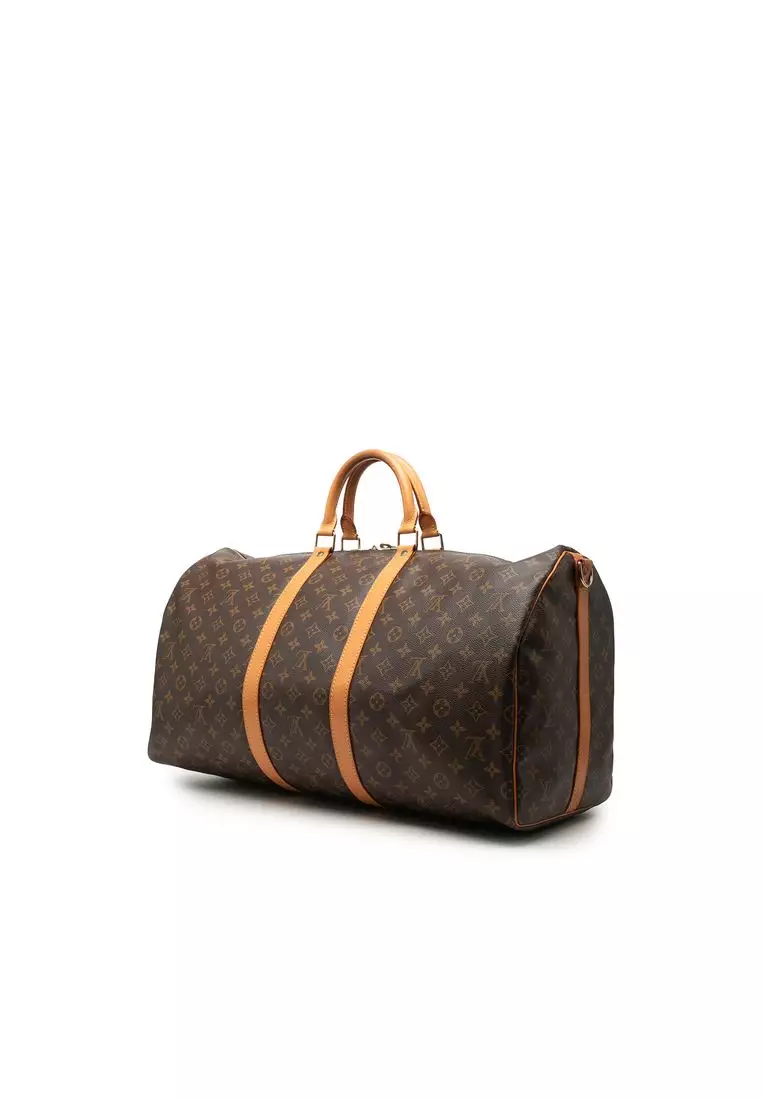Pre-Loved Louis Vuitton Monogram Keepall Bandouliere 55