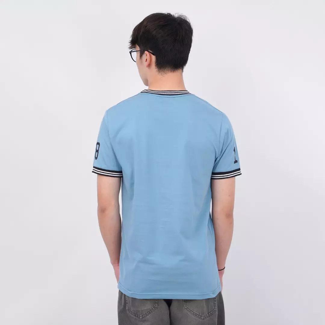 Ryusei Kaos Pria Yokohama Smoke Blue