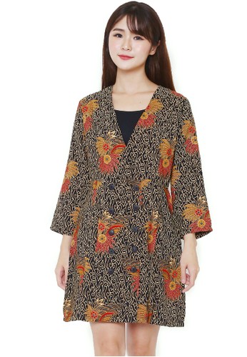 630+ Model Blazer Batik Wanita Modern Gratis Terbaru