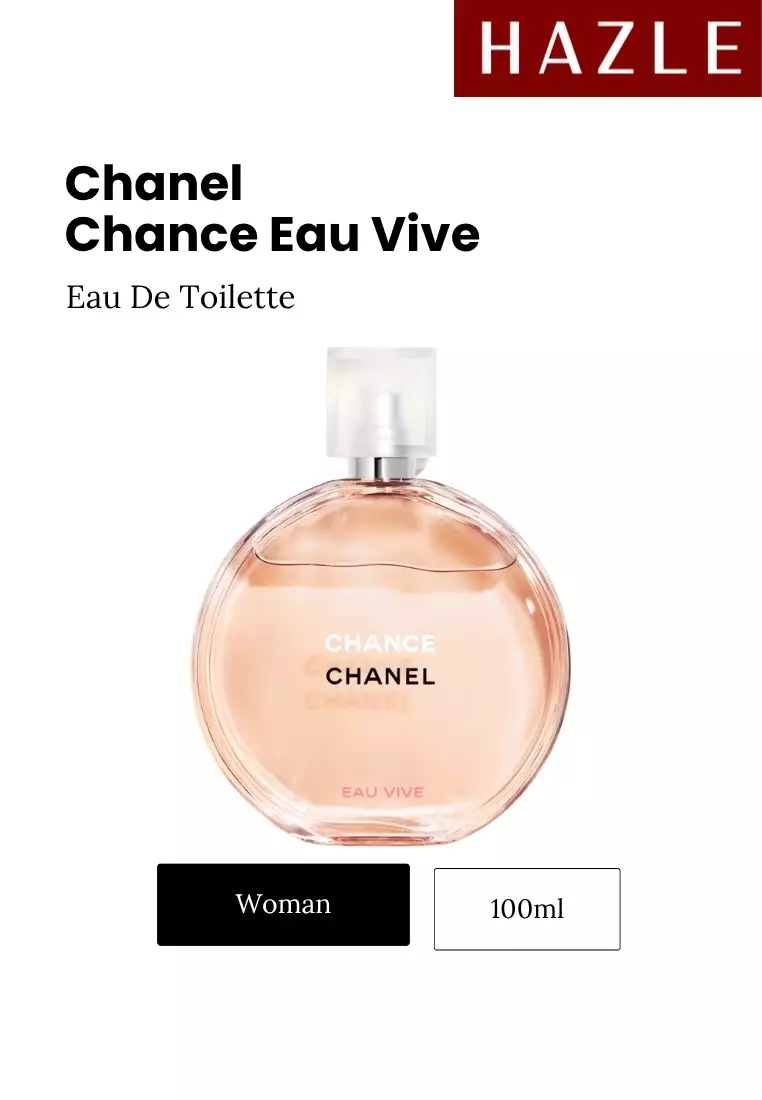 Eau Vive Chanel Chance Eau De Parfum 100 Ml Chanel Chance Eau Vive
