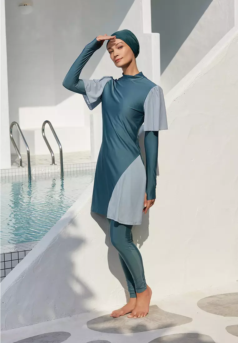 穆斯林女款泳装两件套