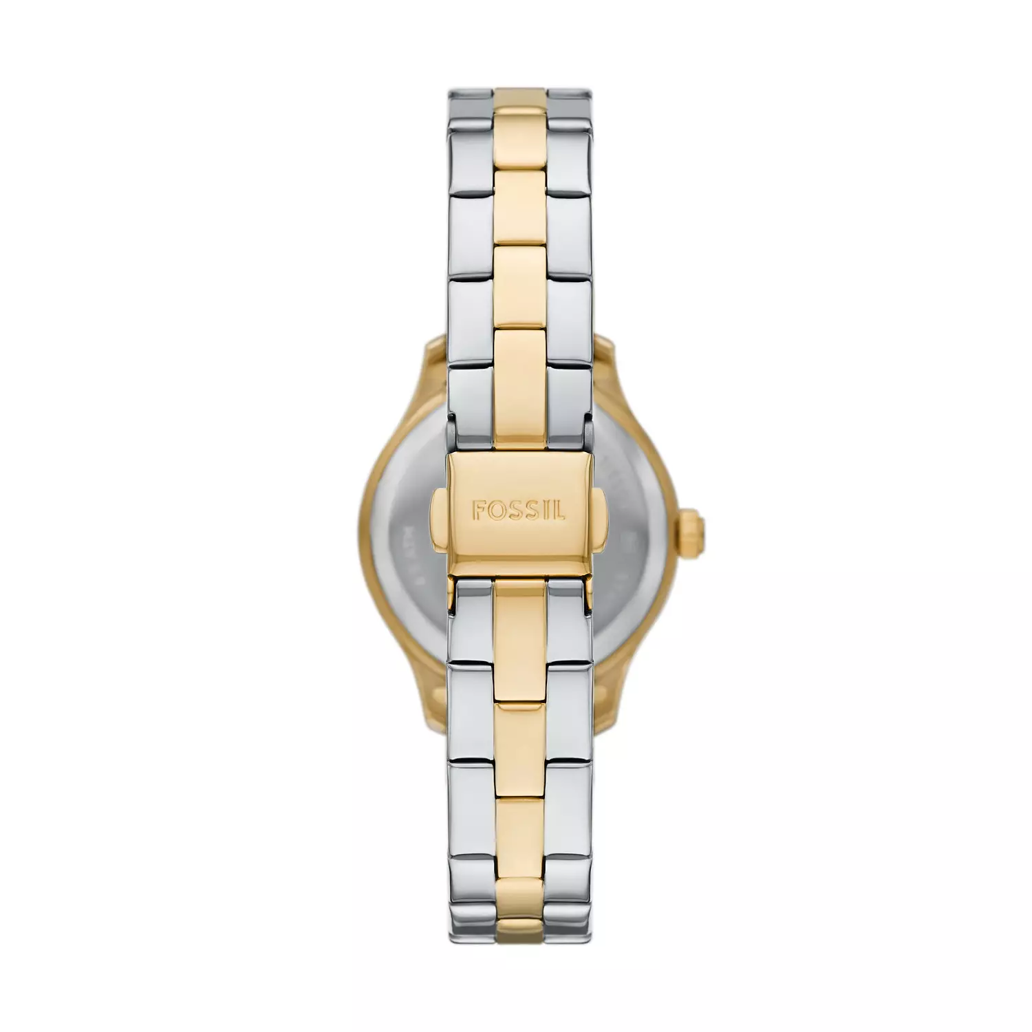 Fossil Brynn Silver Gold 2 Tone Jam Tangan Wanita 30MM BQW8019