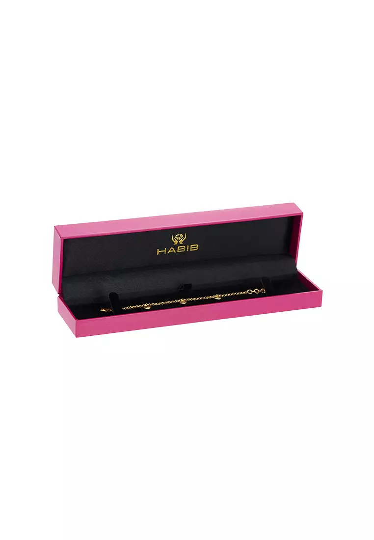 HABIB Oro Italia 916 Yellow Gold Bracelet (for baby) GW54951225-BBY (22K Gold)