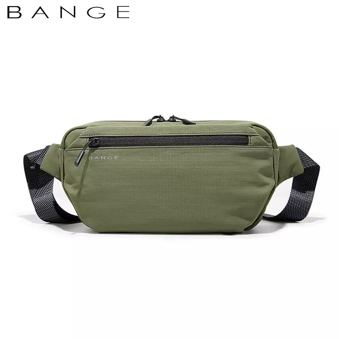 BANGE BG7851 Tas Selempang Pria Crossbody Sling Chest Waist Bag Ringan Cowok - GREEN
