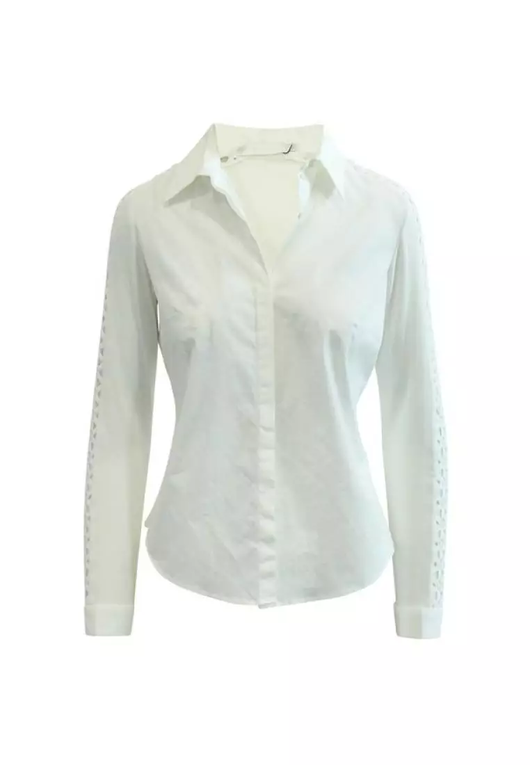 Designer sales white tee