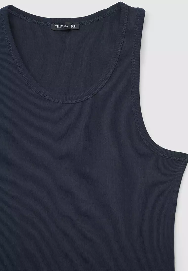 Men's Ribbed Tank Top