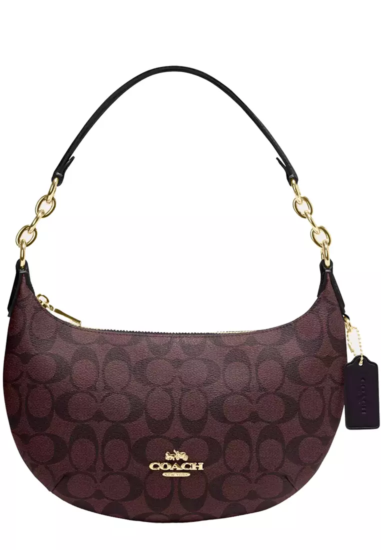 Coach canvas hobo bag 2025