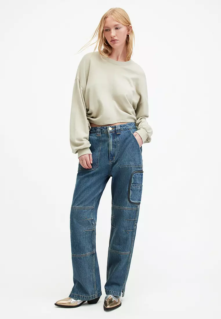 Mira Drawcord Relaxed Fit Sweatshirt