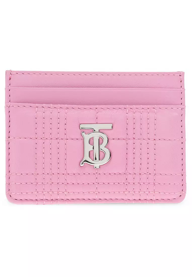 Buy BURBERRY Burberry Lola Card Holder for Women in Primrose Pink