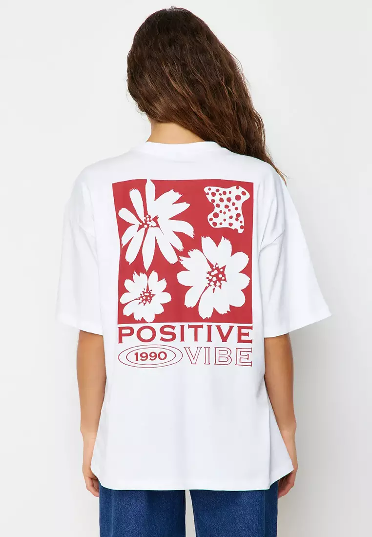 Back Graphic Print T-Shirt