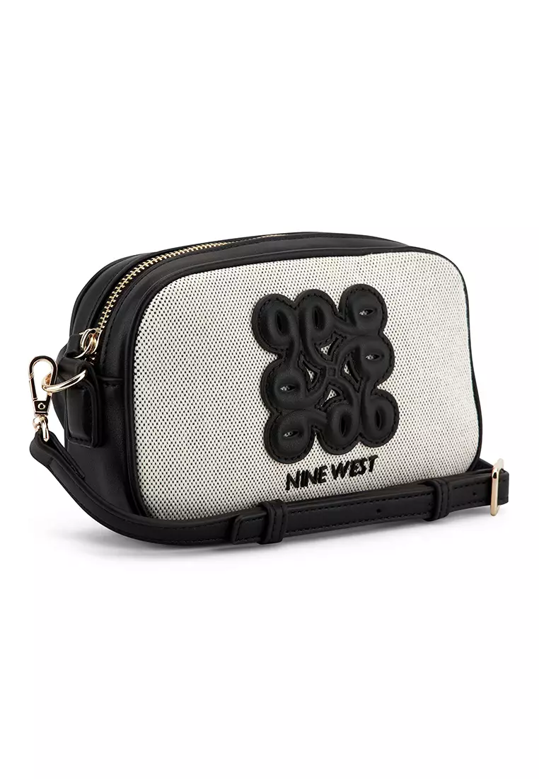 Nine west black crossbody bag shop