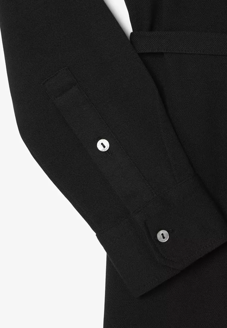Slim Fit Polo Collar Wrap Dress