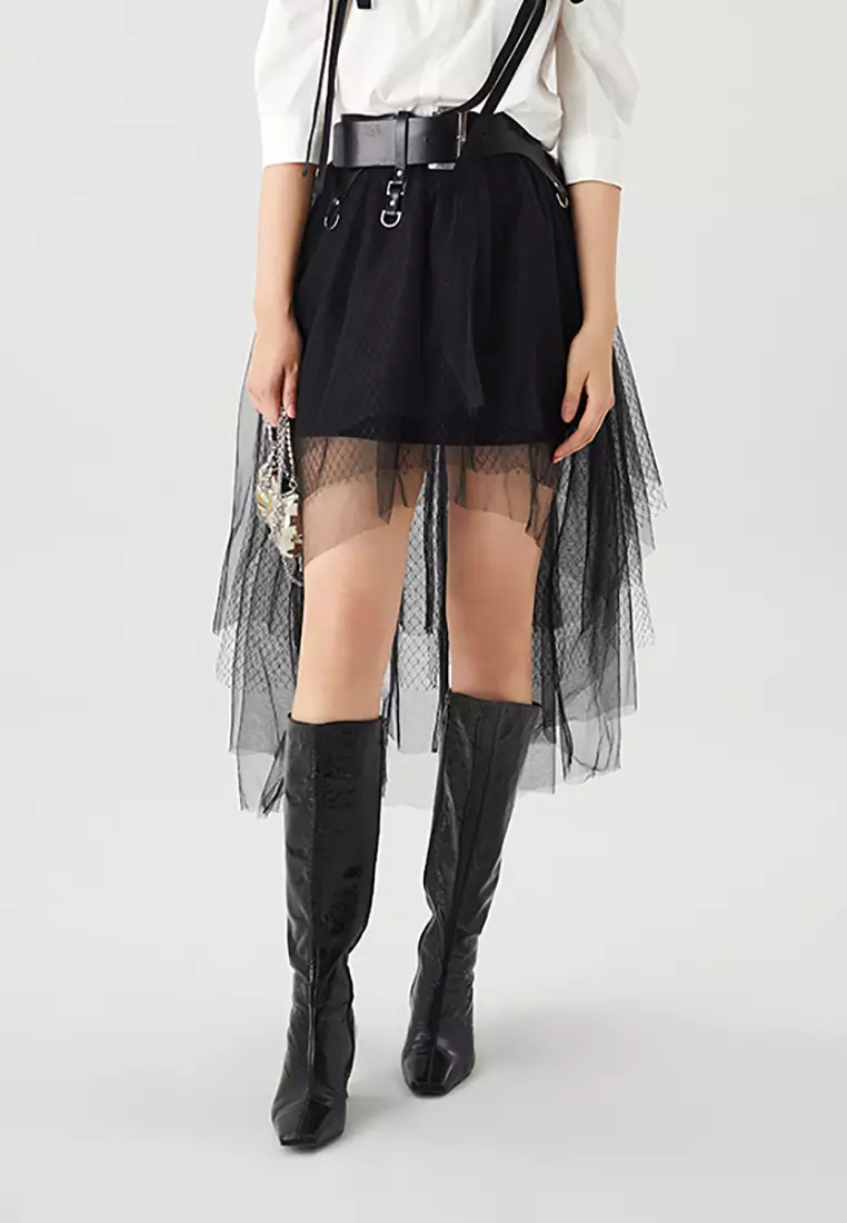 【OHESHIO】25ss BALLOON LAYERED BANDING SKIRT OHESHIO】25ss BALLOON LAYERED BANDING SKIRT (OHESHIO