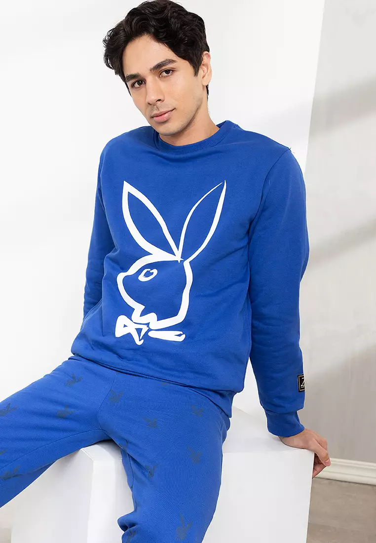Plus size playboy tracksuit top