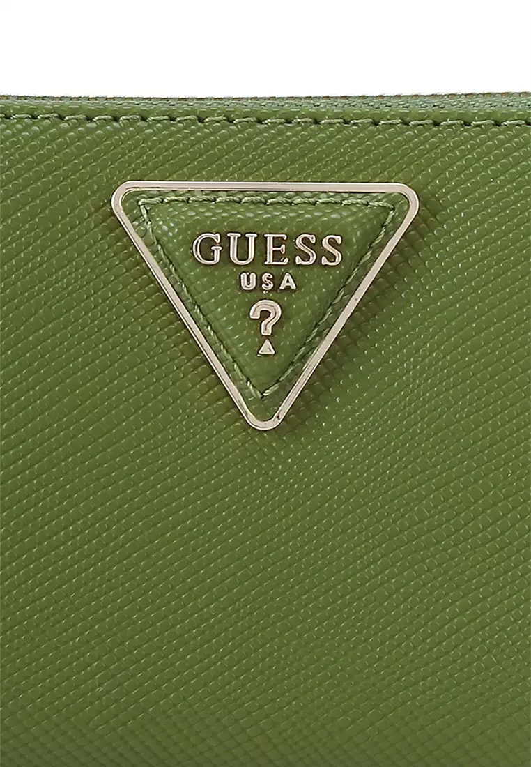 Guess Brynlee Medium Zip Around Wallet 2023 | Buy Guess Online